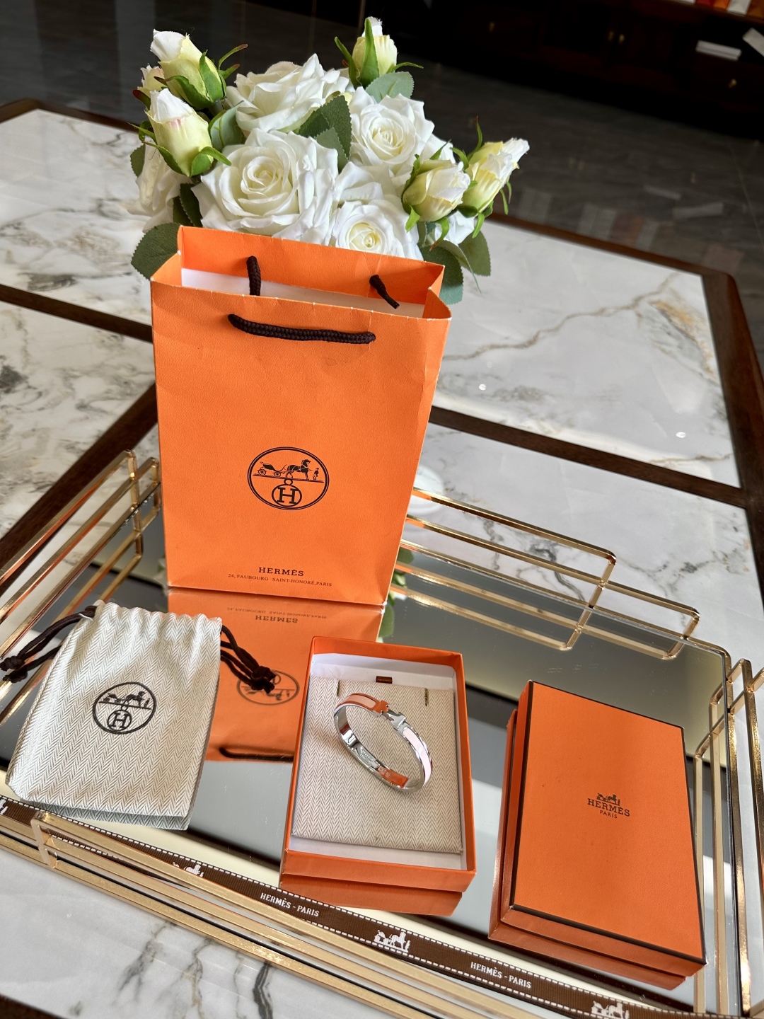 HERMES jewelry model 08